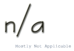 Mostly Not Applicable